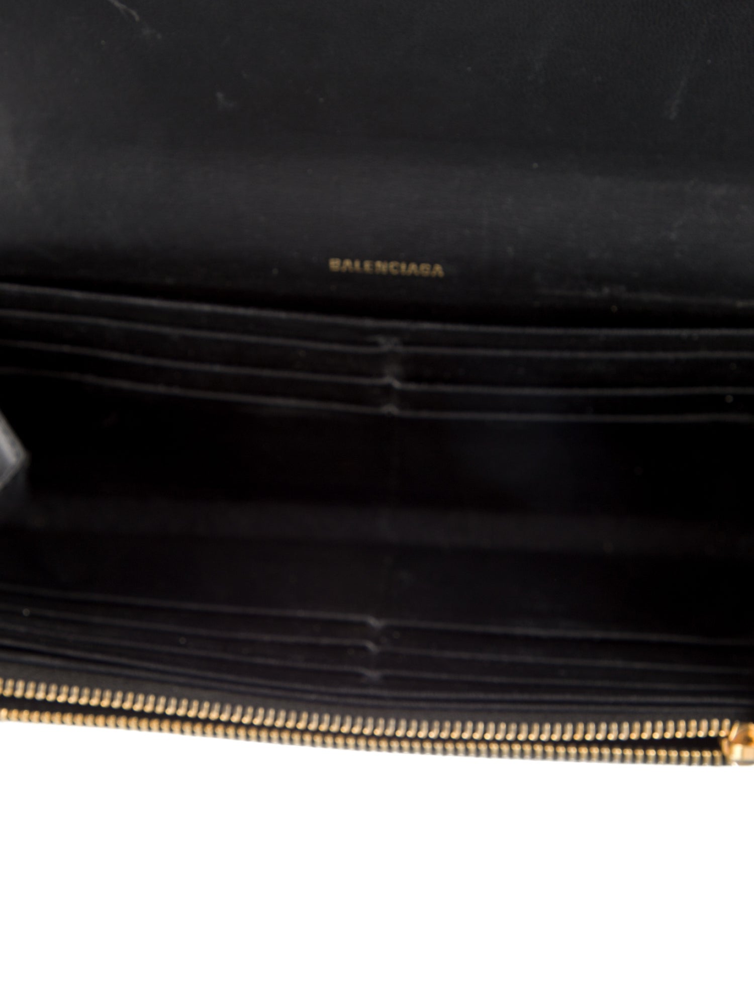 Balenciaga 2019 Leather Continental Wallet